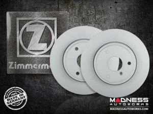 smart fortwo Brake Rotors (2) - Front - 451 - Zimmermann smart fortwo Brake Rotors (2) - Front - 451 - Zimmermann